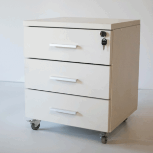 Cajonera con Ruedas y Cerradura 2000